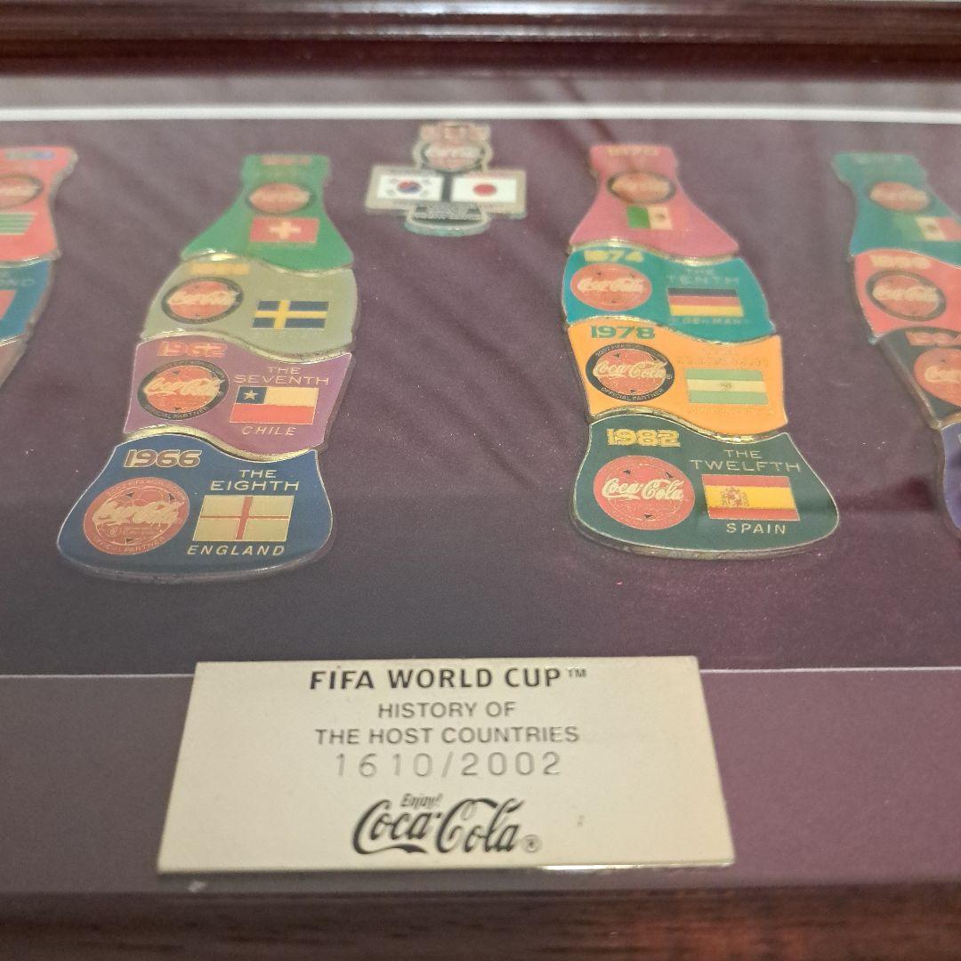 2002 ワールドカップ コカコーラ ピンバッジ 限定品【中古品】