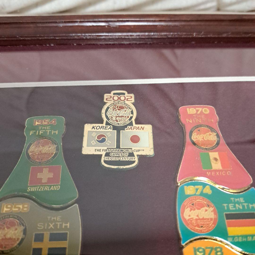 2002 ワールドカップ コカコーラ ピンバッジ 限定品【中古品】