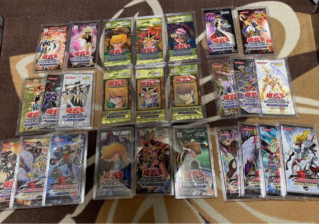 遊戯王リミテッドエディション フルコンプリートセット【未開封・UVケース付】