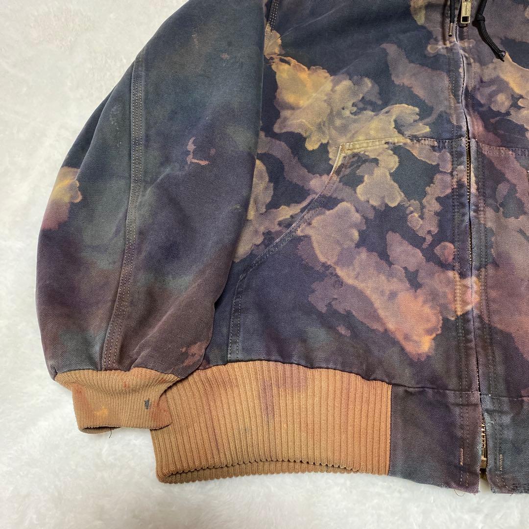 M*a様 珍品タイダイ carhartt アクティブジャケット　J130