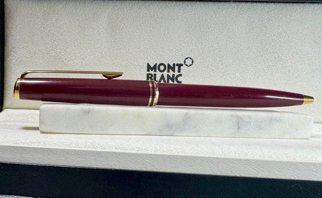 【極美品】モンブラン絶版モデル「CLASSIC」ボールペン　ボルドー