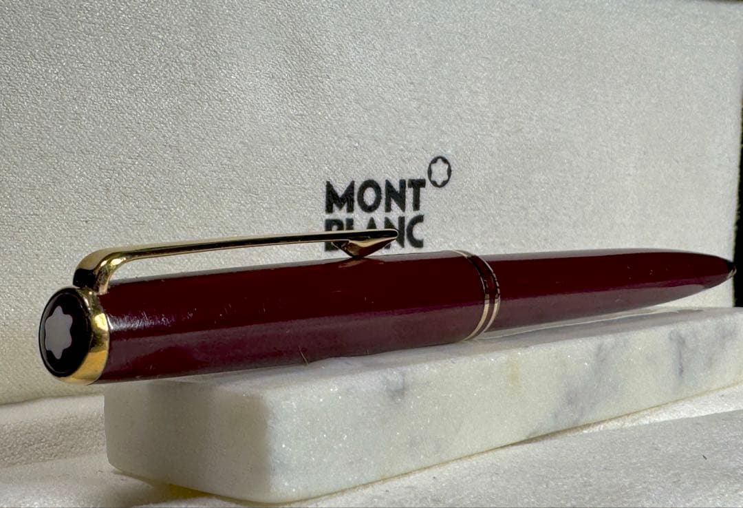 【極美品】モンブラン絶版モデル「CLASSIC」ボールペン　ボルドー
