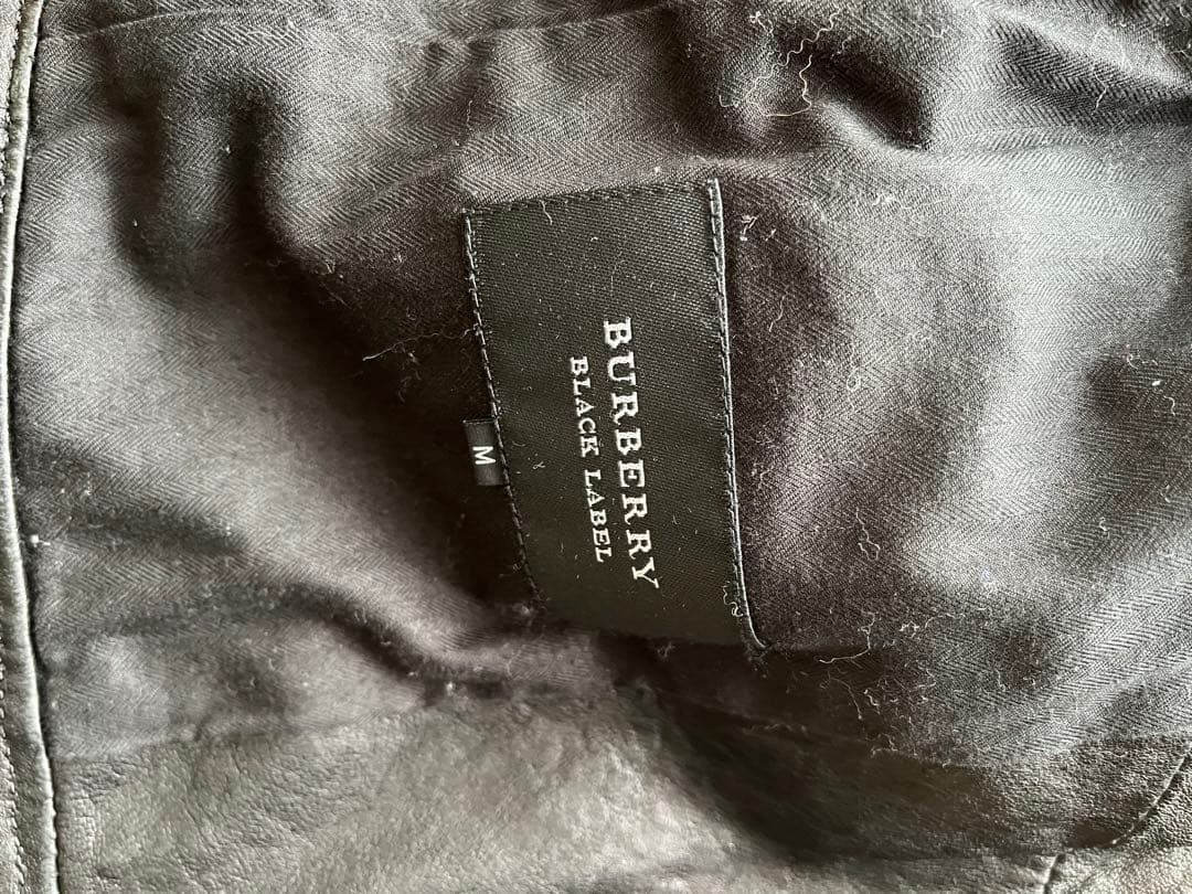 BURBERRY 2way レザー　ライダースジャケット Mサイズ