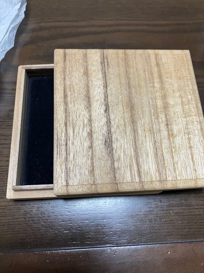 純銀 灰皿 宗照作 未使用品