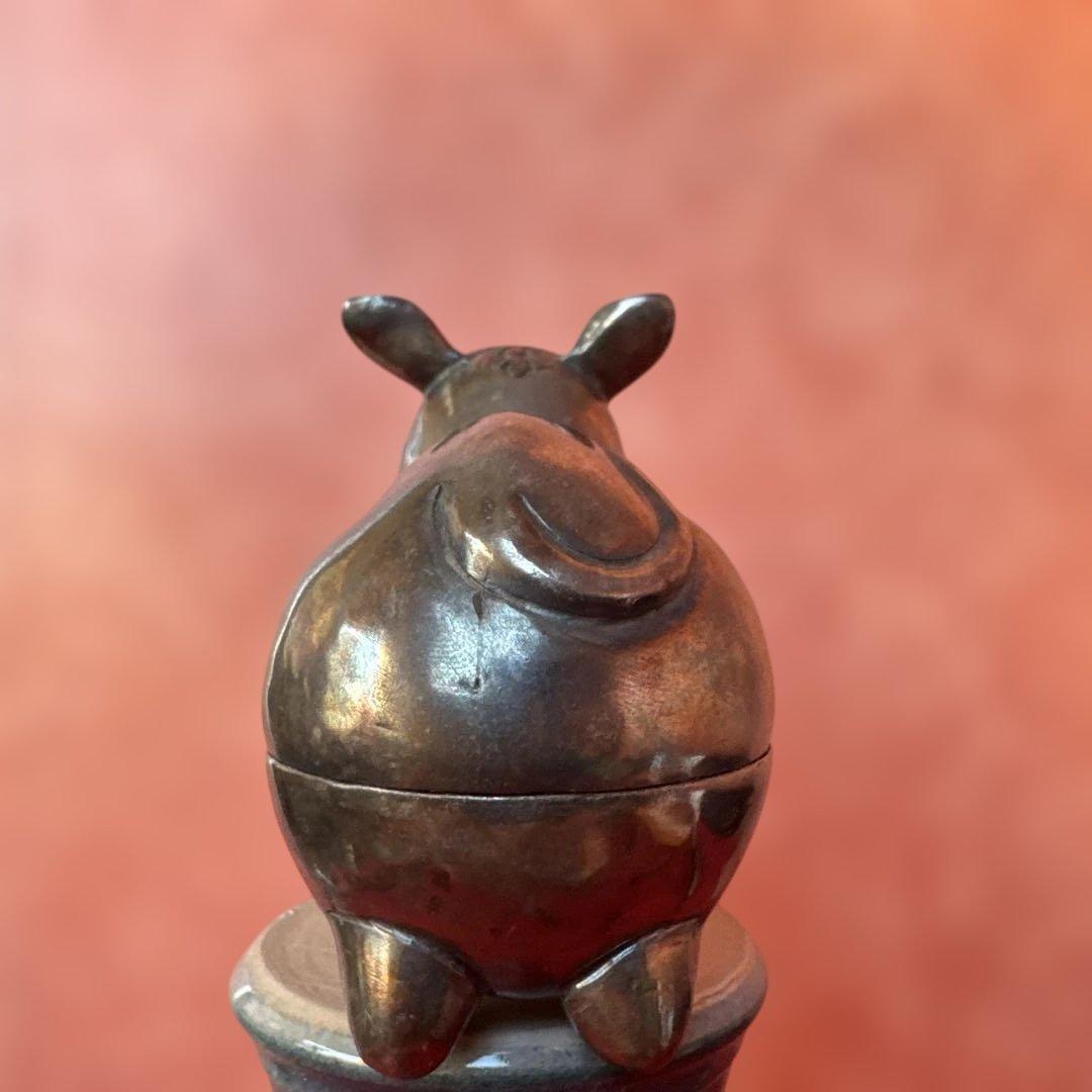 金属製動物型小物入れ