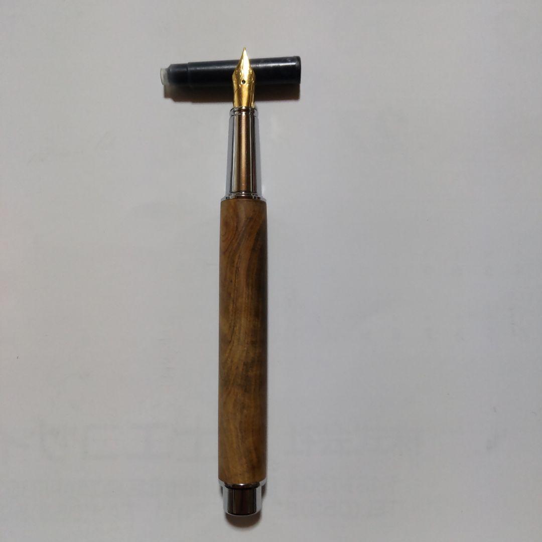 ②台湾檜 万年筆
