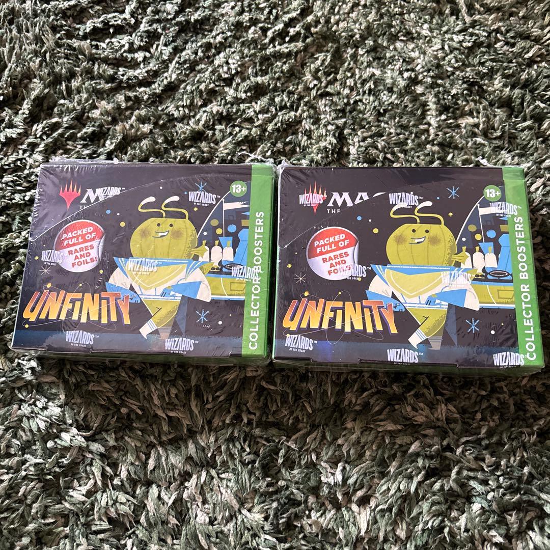 新品未開封 MTG unfinity コレクターブースター 英語版 2BOX
