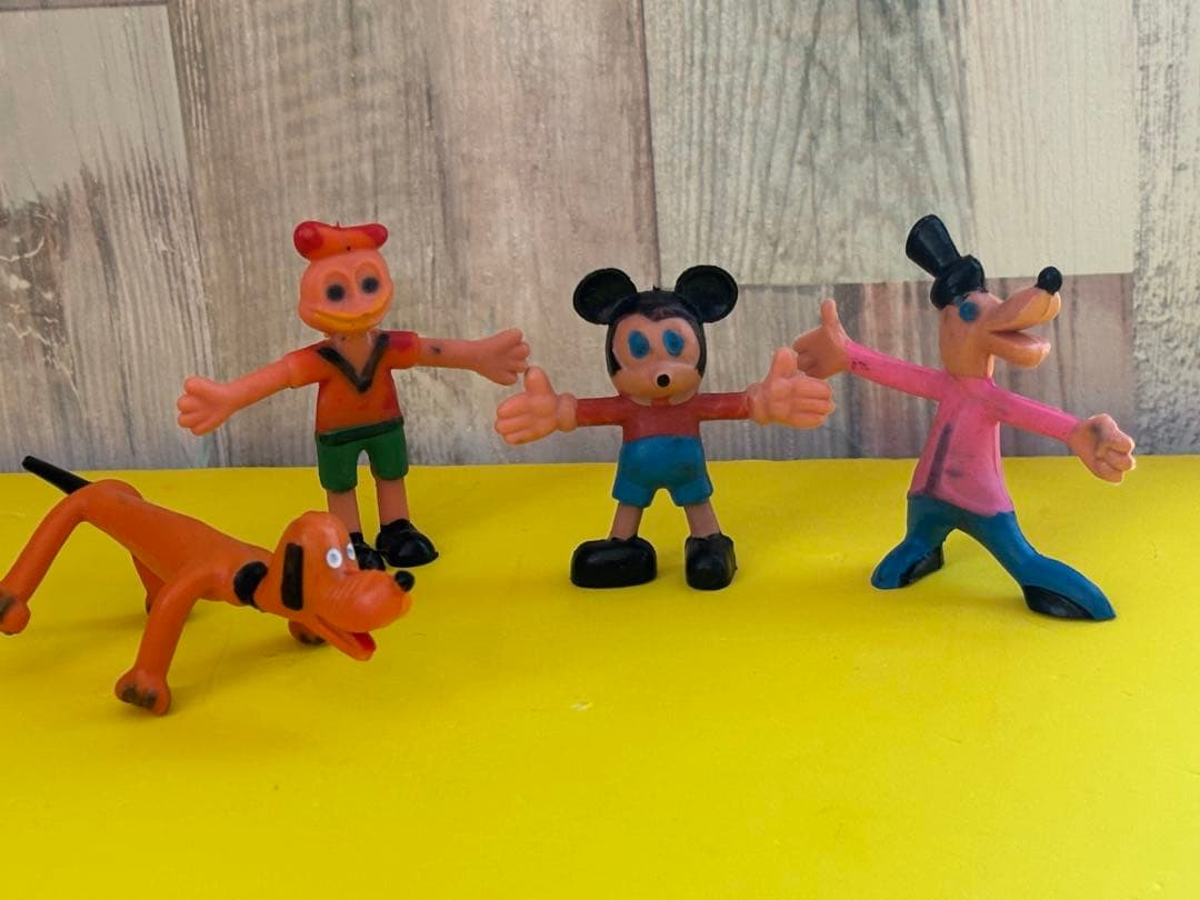 ミッキーマウス フィギュアセット　ヴィンテージ ペンダブル人形