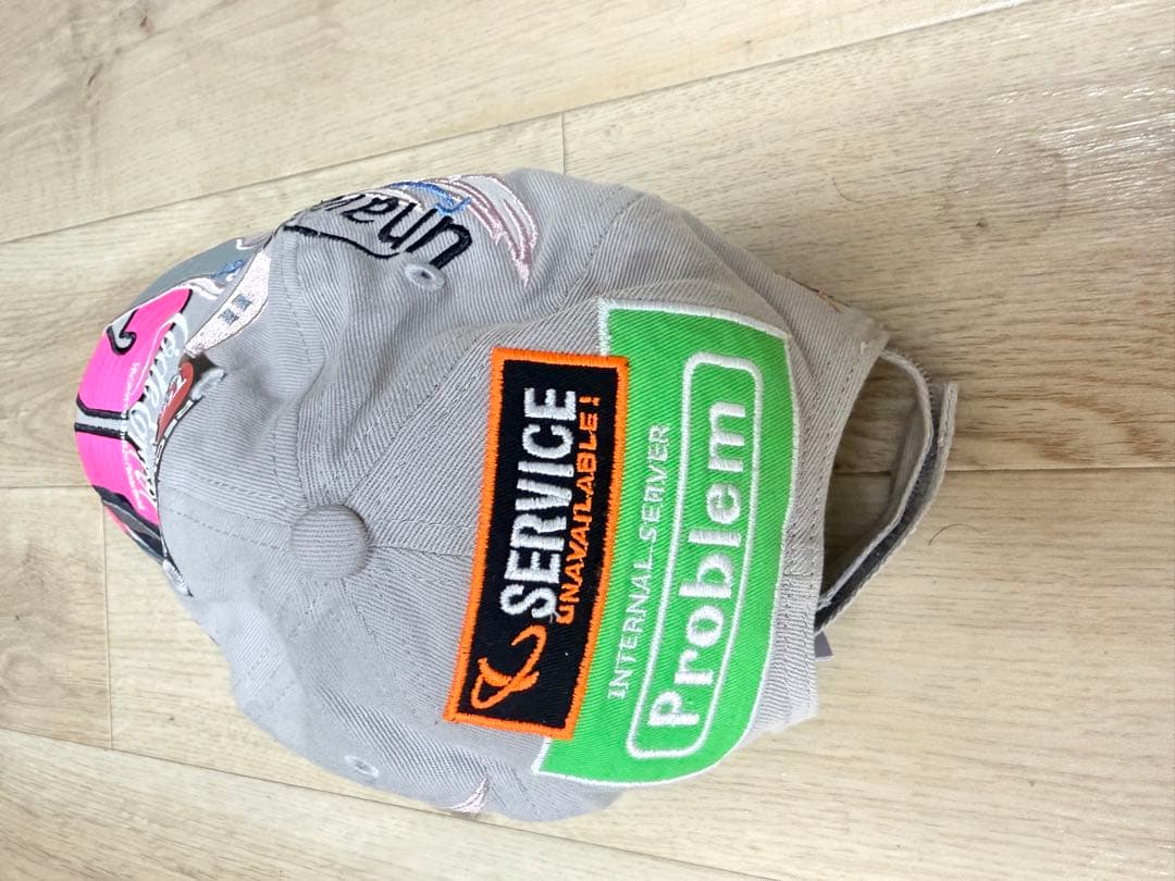 帽子 VETEMENTS BLACKOUT FLAME LOGO CAP