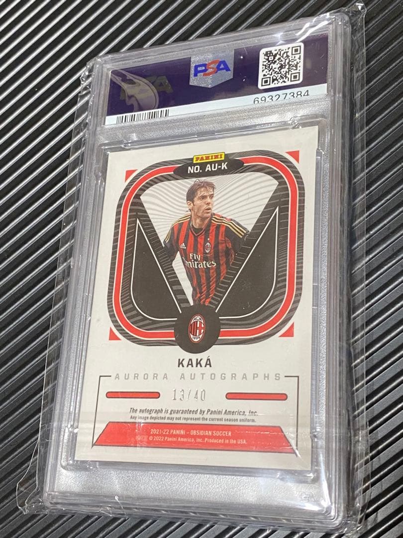 obsidan 2021-22 kaka カカ　PSA10 サイン　/40