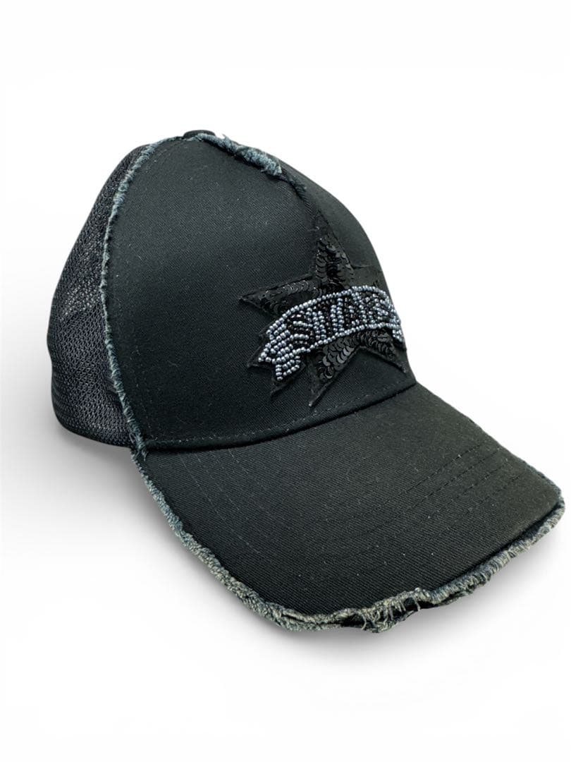 う*み様 ヨシノリコタケ デザイン STARS スパンコール ブラック　入手困難