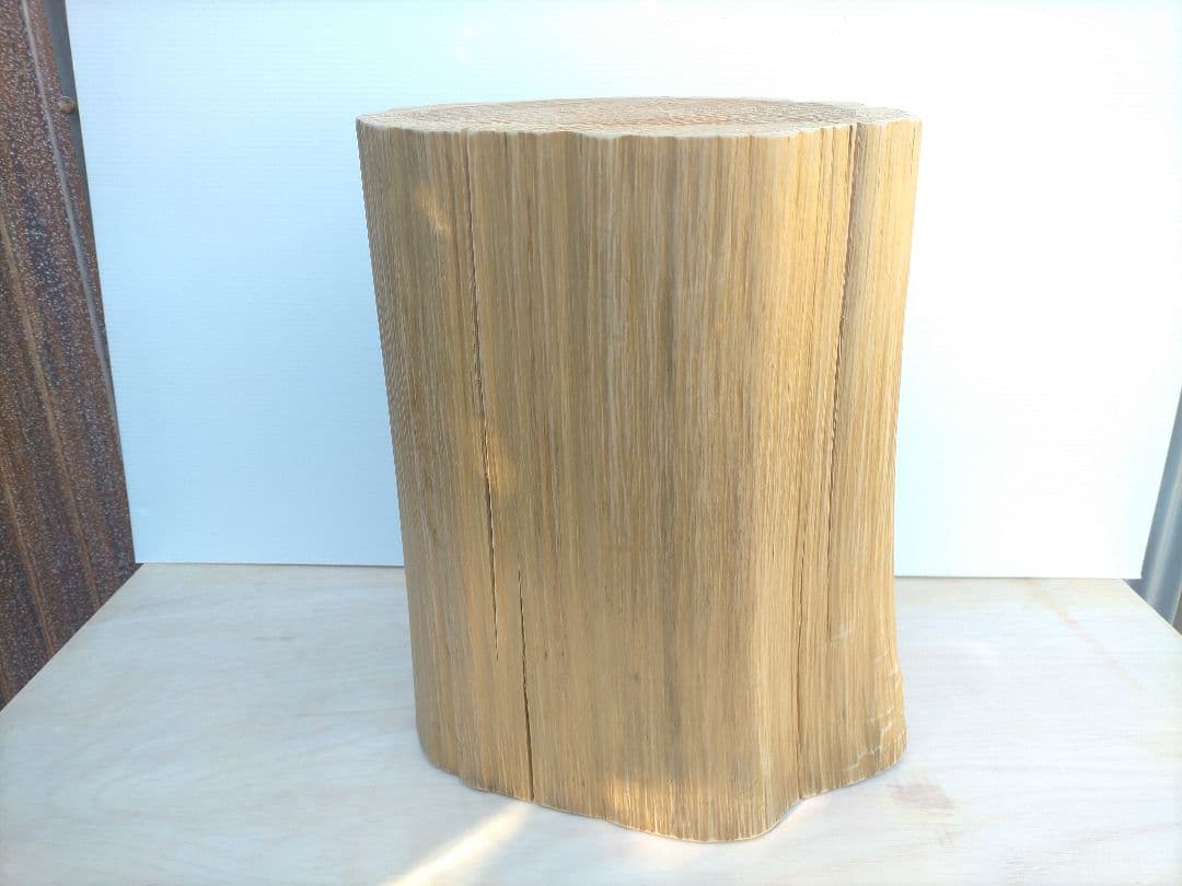 “山師の手作り” 樹齢100年 桧の切り株スツール キャンペーン期間限定