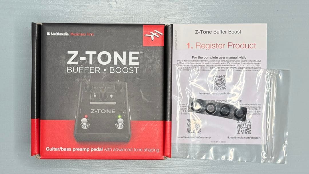 ベース IK Multimedia Z-TONE Buffer Boost