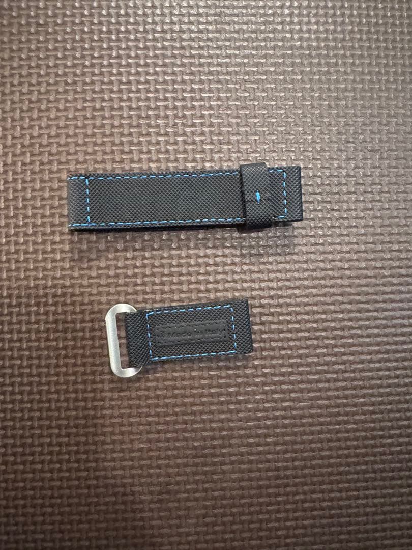 PANERAI サブマーシブル42mm用、ラグ幅22mm 付属ベルト　未使用