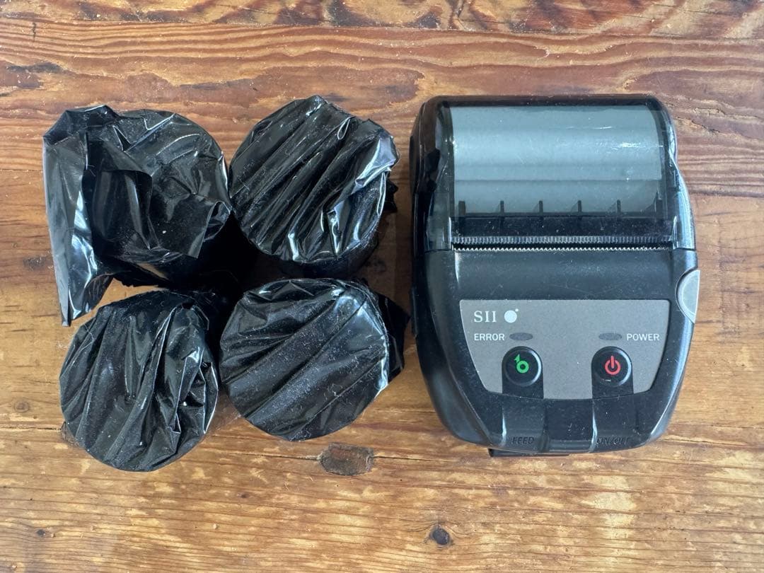 SEIKOセイコー SII MP-B20サーマルプリンター/熱感ロール紙付