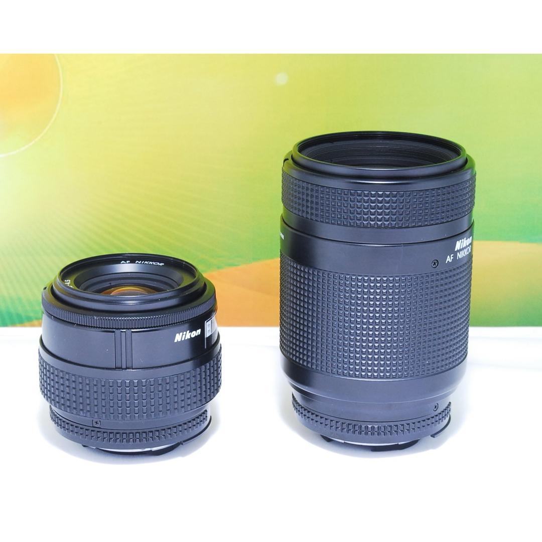 付属品多数✨Nikon D70 ダブルレンズ レトロかわいい CFカード付き