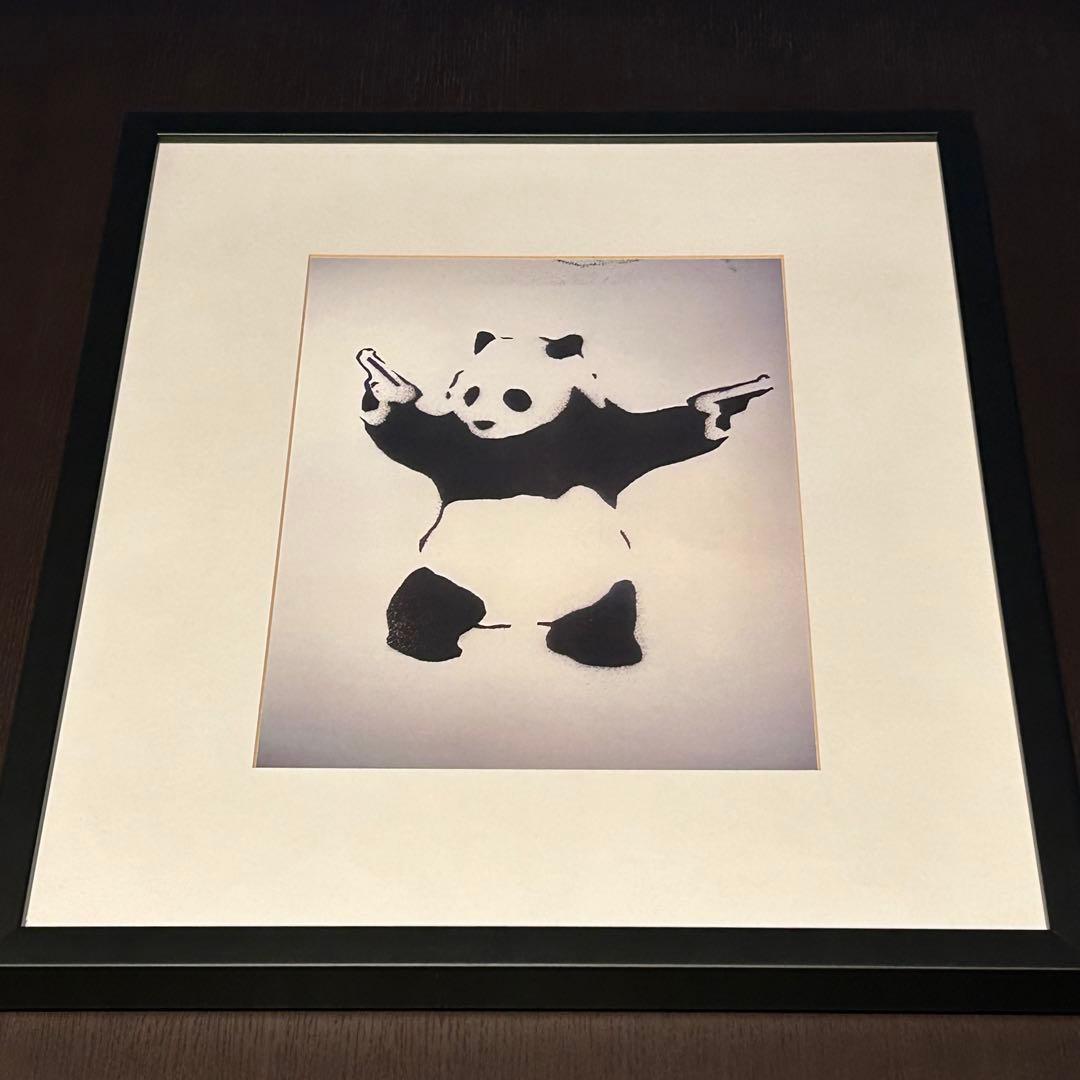 バンクシー　Panda With Guns パンダ ウィズ ガンズ