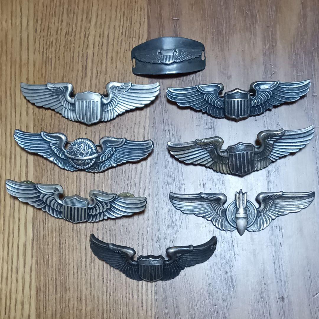 フ*尉様 軍用バッジ 8個セット米国空軍