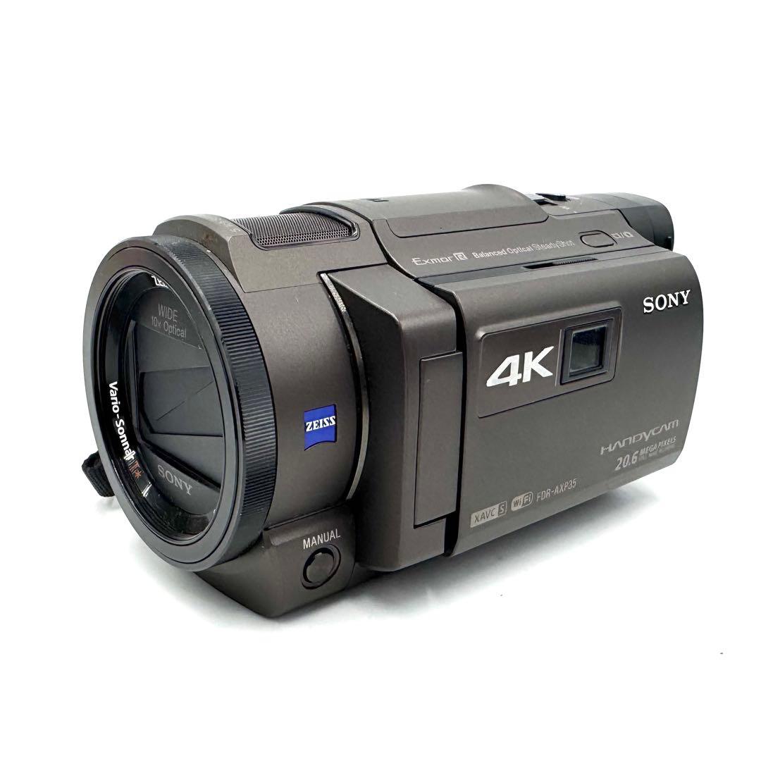 SONY ソニー 4Kビデオカメラ Handycam FDR-AXP35