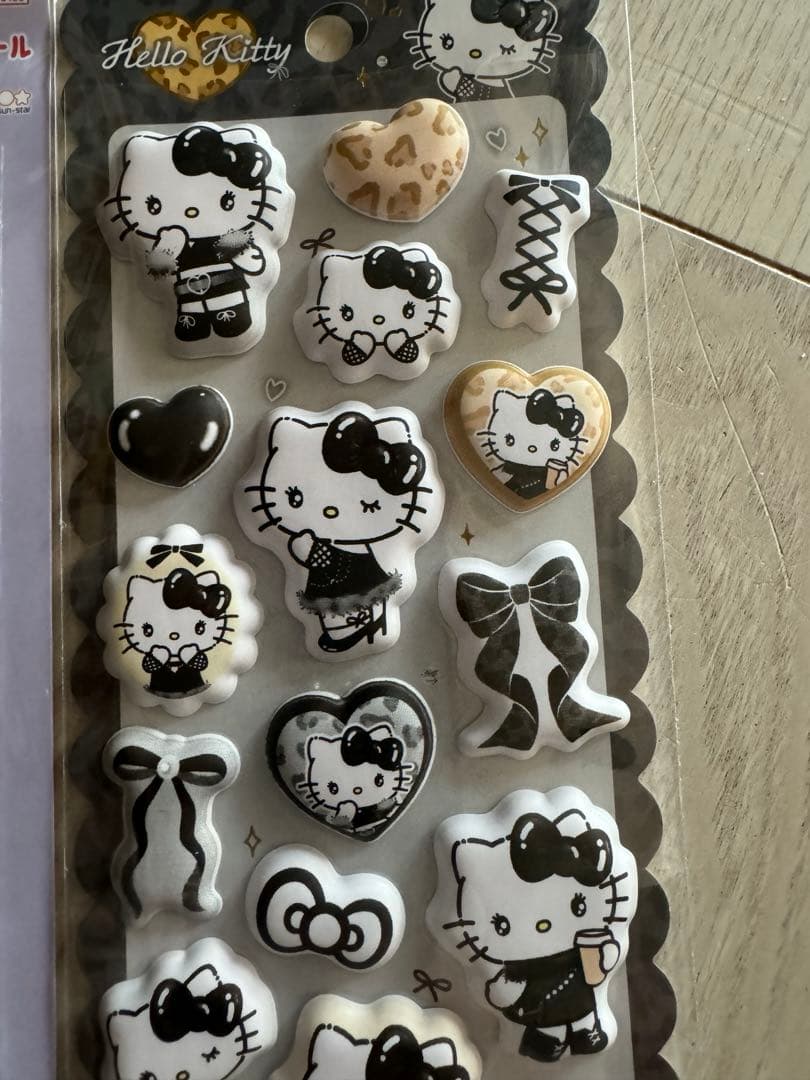 サンリオおはじき風シール、マシュマロシール（日本限定）