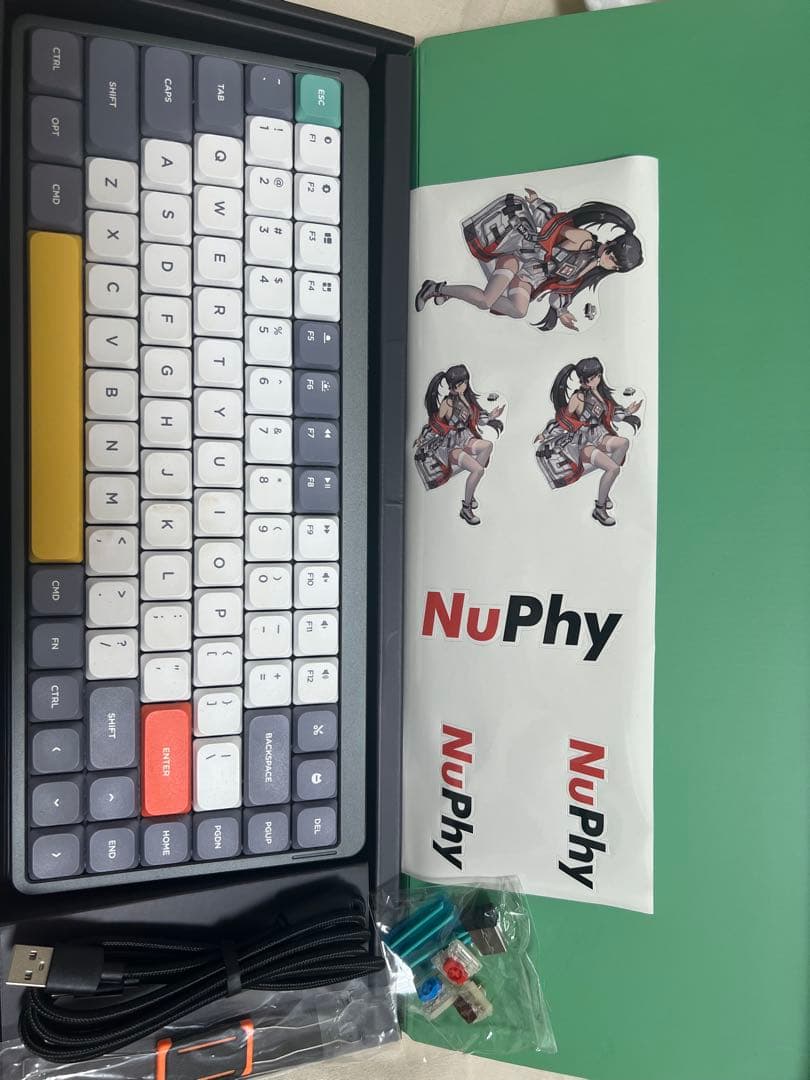 NuPhy AIR75 メカニカルキーボード Gateron 茶軸