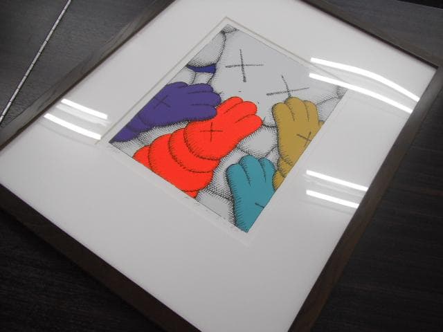 真作保証 KAWS カウズ URGE シルクスクリーン