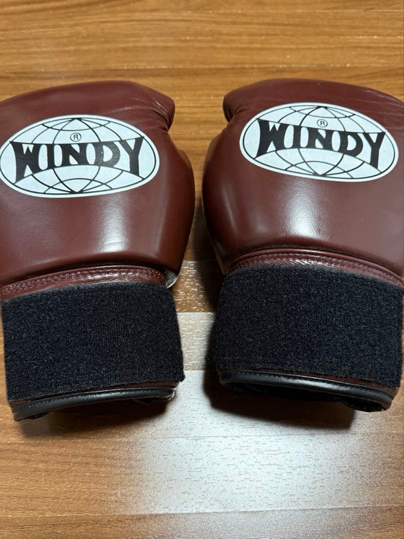 Windy ボクシンググローブ 8oz 8オンス 茶色 ブラウン マルーン