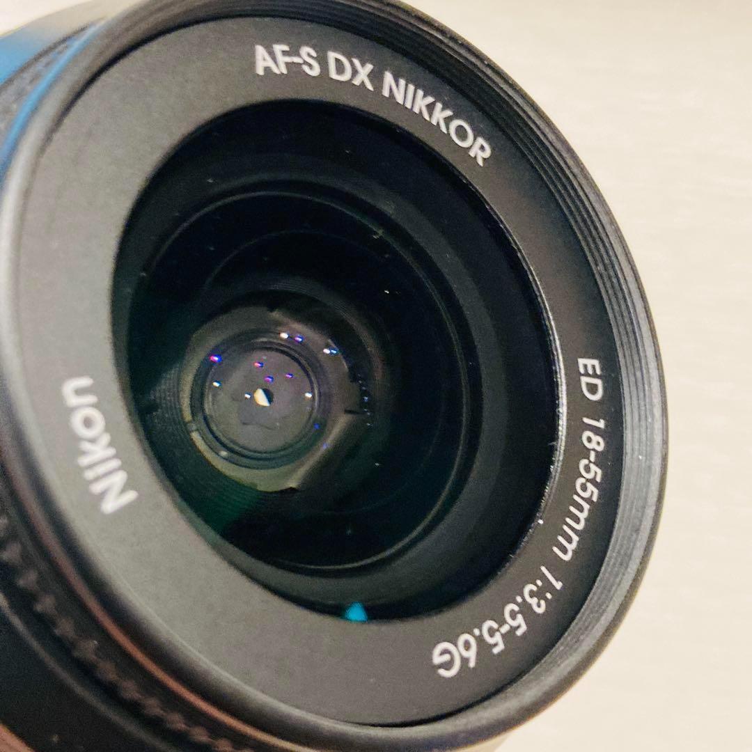 0802 ニコン AF-S Nikkor 18-55 55-200mm セット