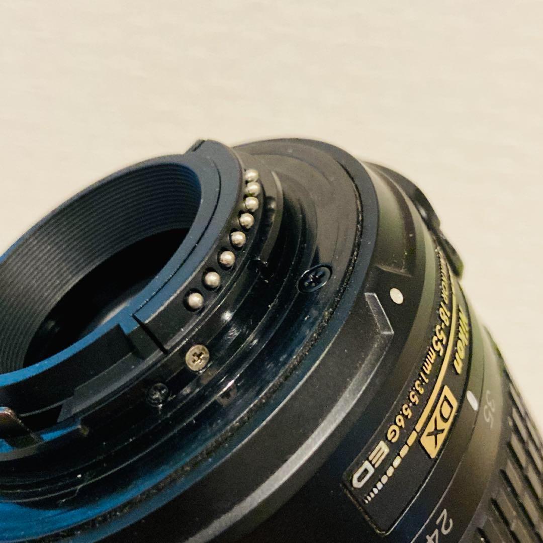 0802 ニコン AF-S Nikkor 18-55 55-200mm セット