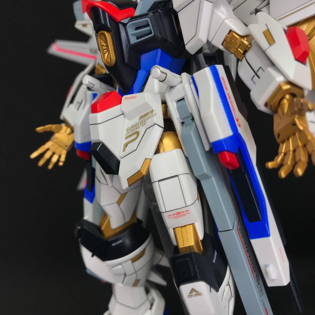 HG 1/144 マイティーストライクフリーダムガンダム 完成品 塗装品