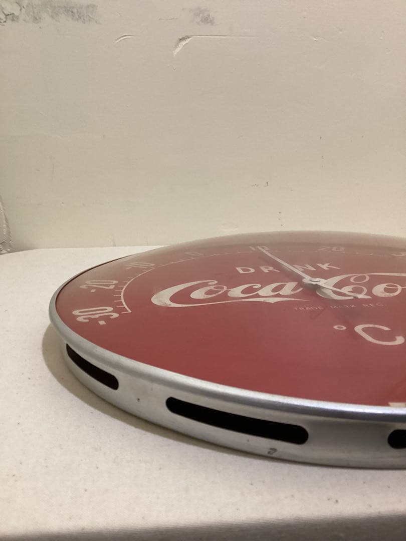 コカコーラ 温度計 レトロ coca-cola 富士計器 トレー おぼん