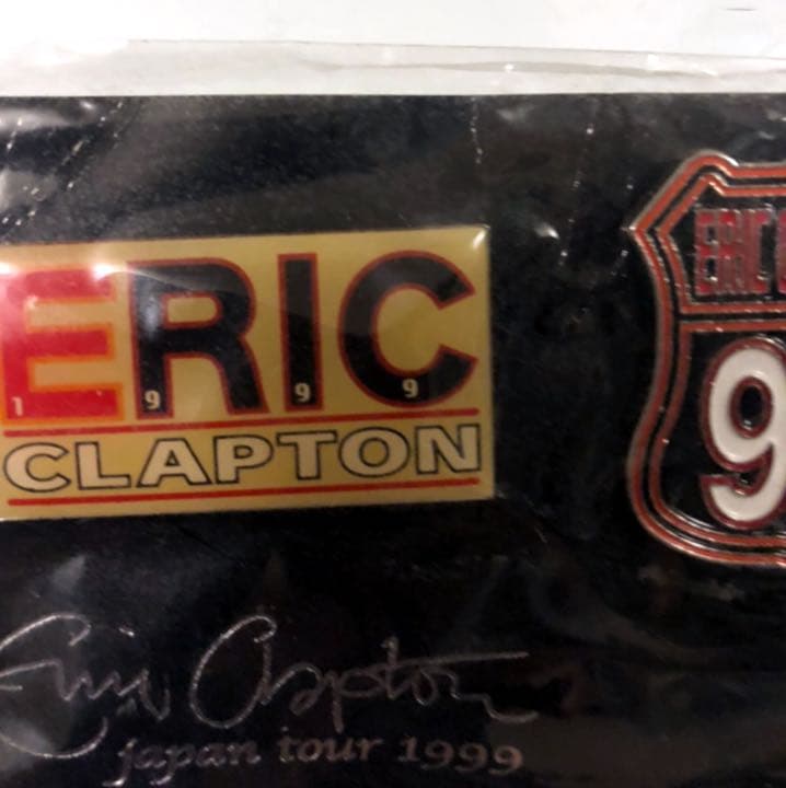 デッドストック■エリック クラプトン_ERIC CLAPTON 99年バッチ新品