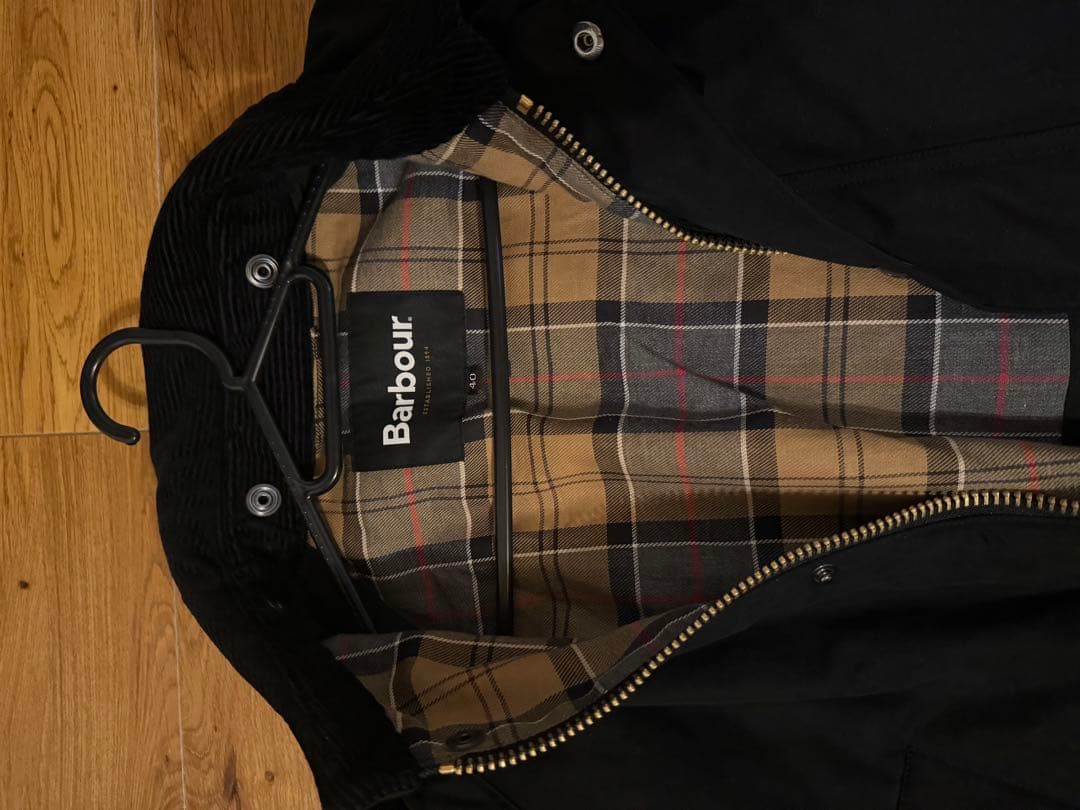 Barbour ブラック Lサイズ　FREAK'S STORE LIMITED