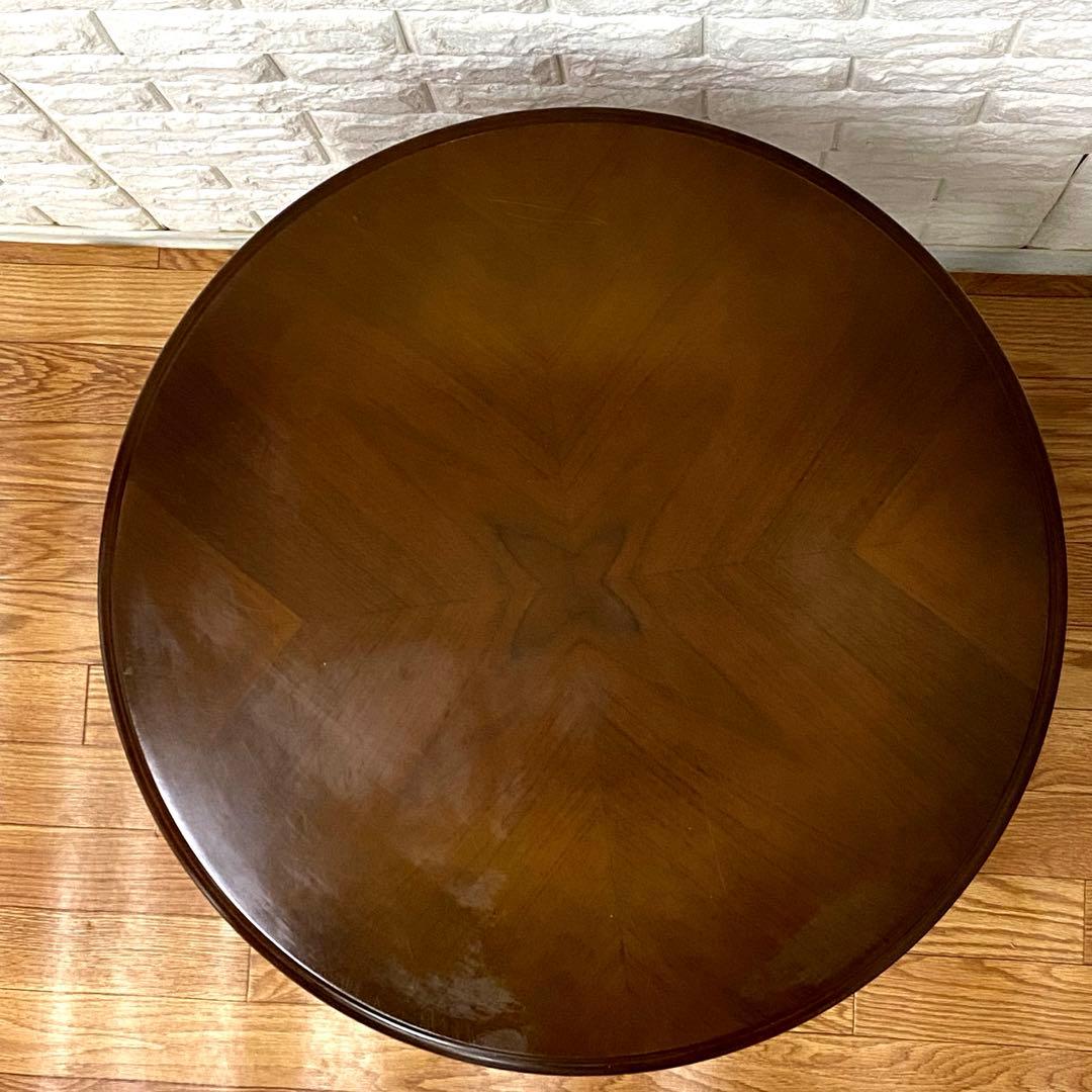 karimoku カリモク■フレンチクラシック■ルイ15世■猫脚■丸テーブル