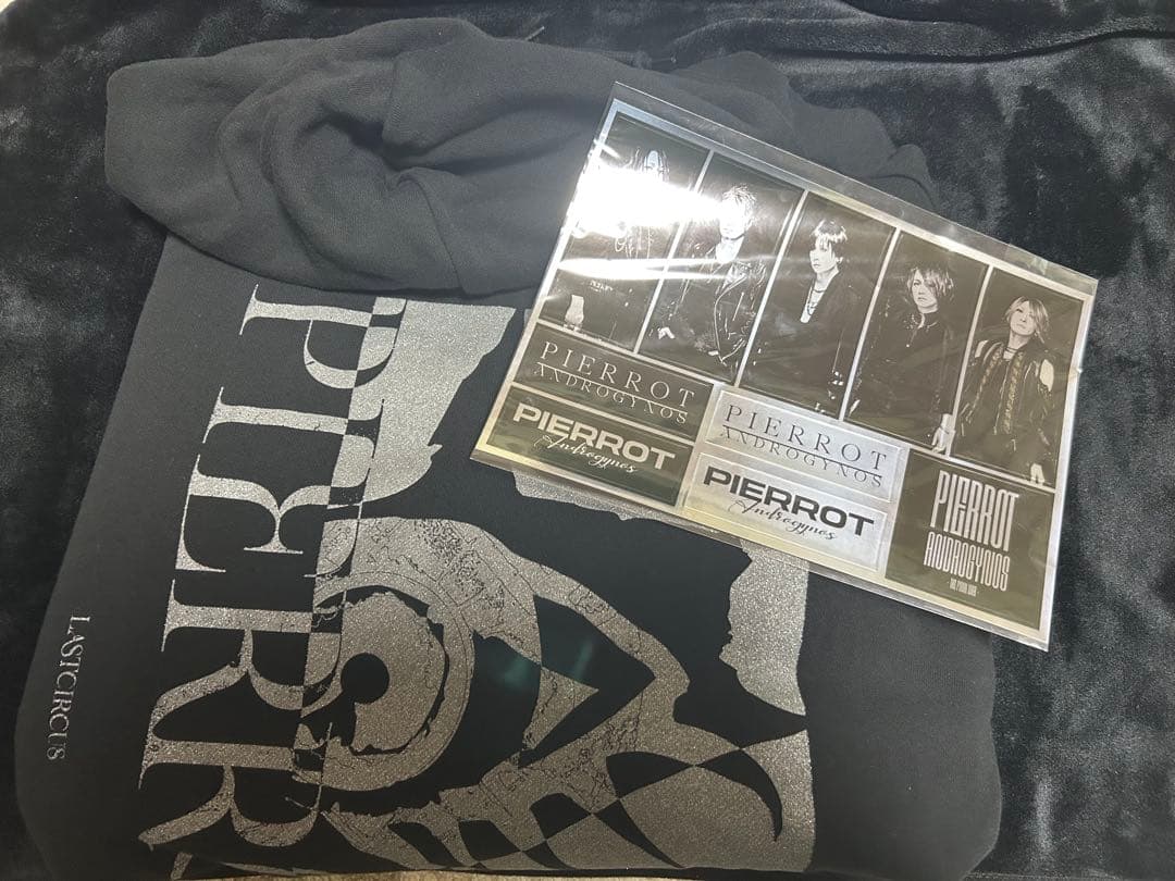 PIERROT LASTCIRCUS パーカー XL メカアイ　シルバー