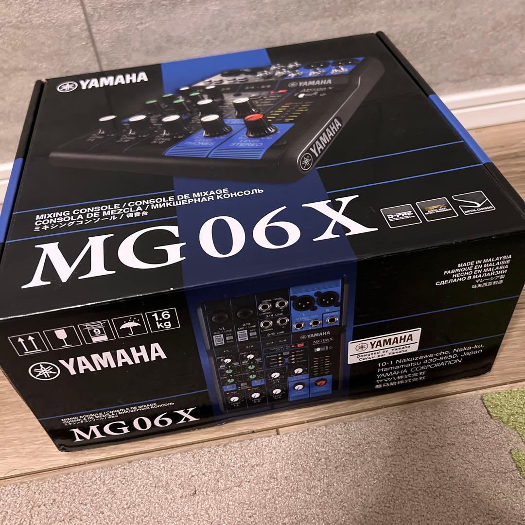 ま*る様 YAMAHA MG06X アナログミキサー