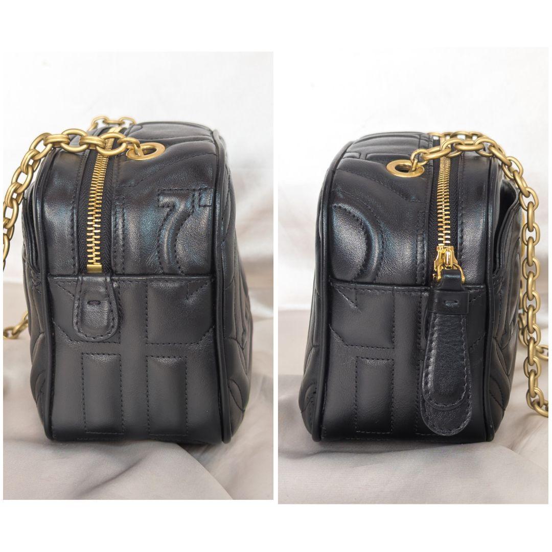 未使用級✨ フェラガモ ダブルガンチーニ キルティング ショルダーバッグ