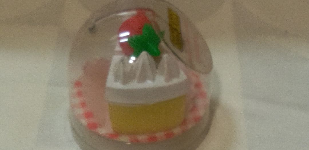 昭和レトロ　ショートケーキ　消しゴム　シュガーキッズ