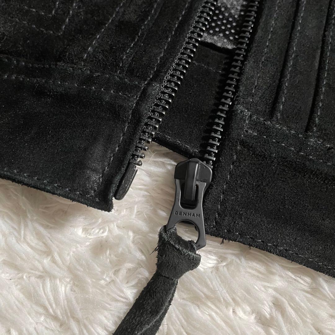 ジャケット・アウター DENHAM CONVOY TRUCKER Suede leather