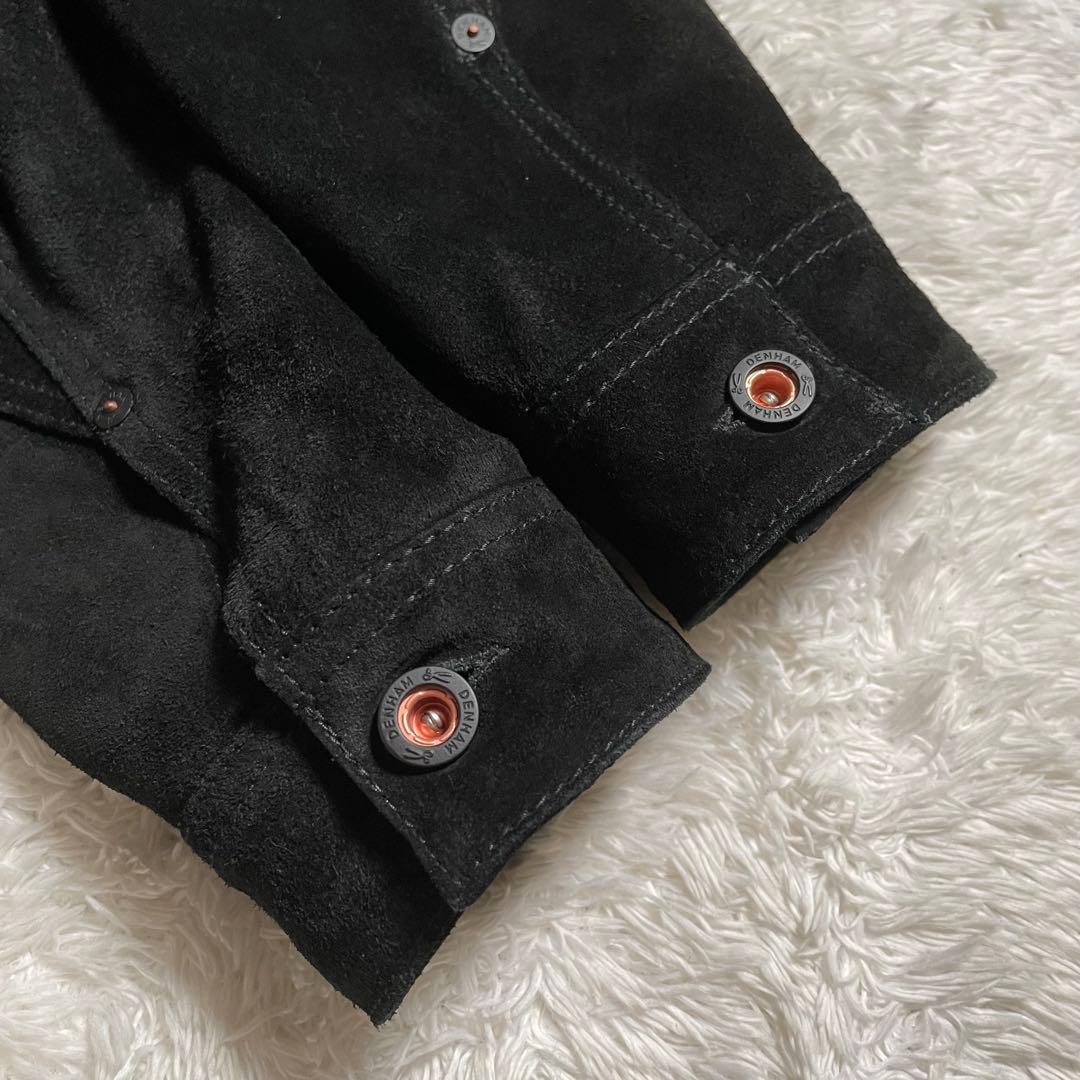 ジャケット・アウター DENHAM CONVOY TRUCKER Suede leather