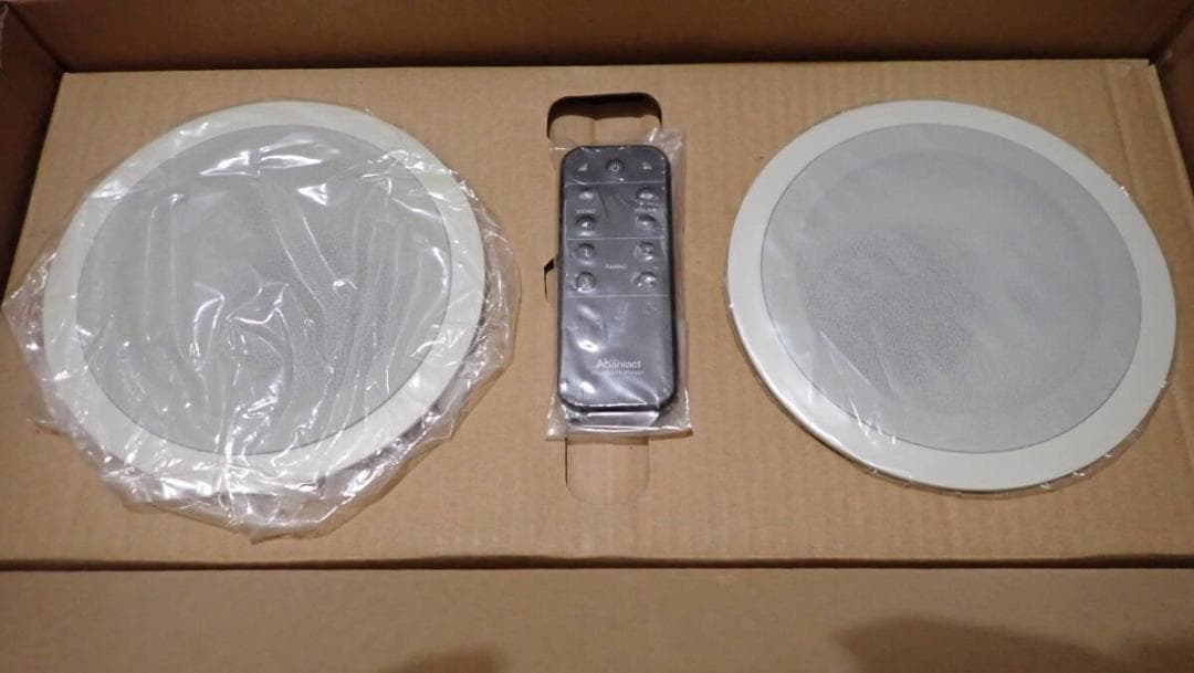 アバニアクト ABP-R02-MS 天井埋込型ブルートゥースプレイヤー他