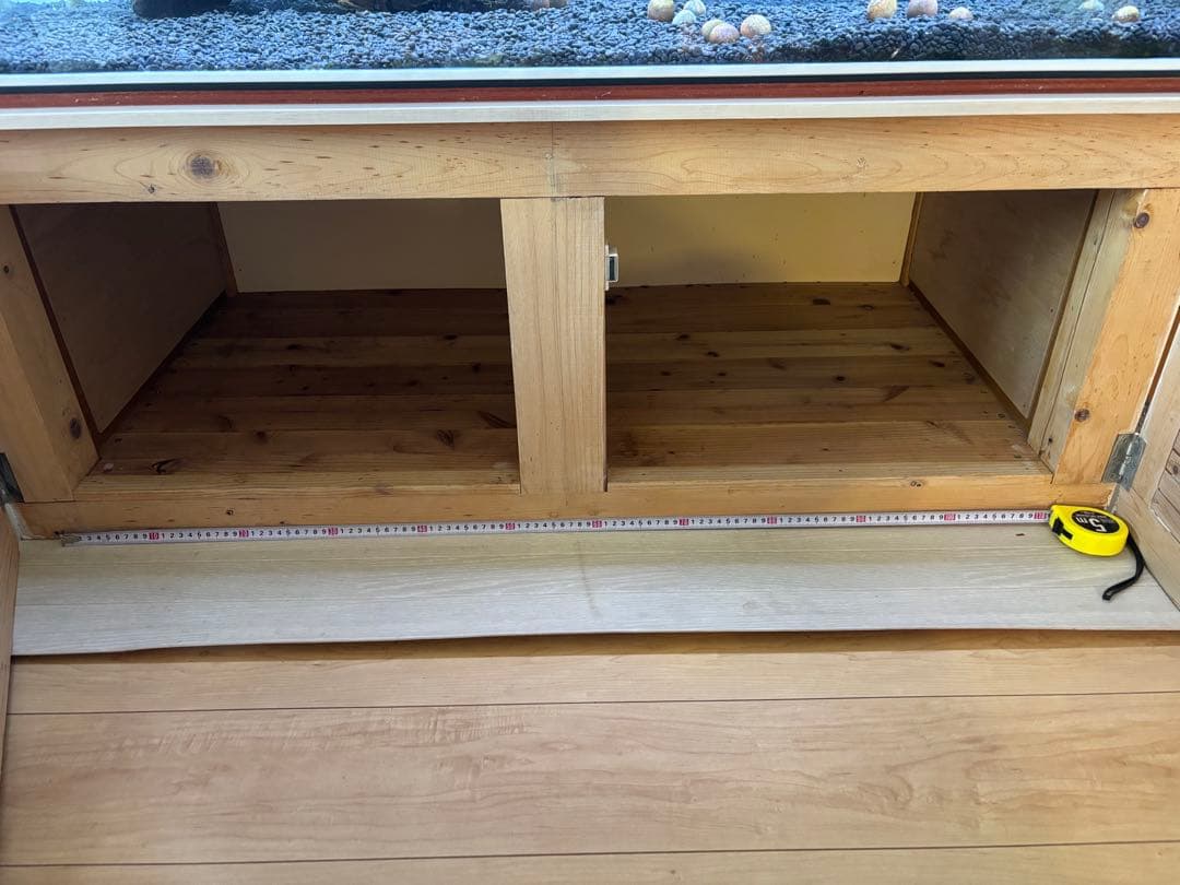 大森　アクリル水槽　120×60×45 水槽台セット　大型水槽　引取り限定