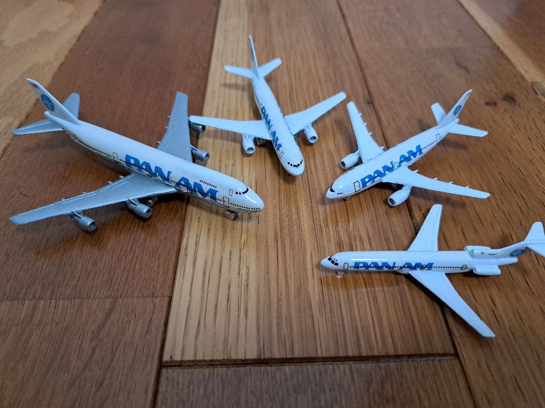 ★飛行機模型★JAL・PAN AN・NORTH WEST　トミカ