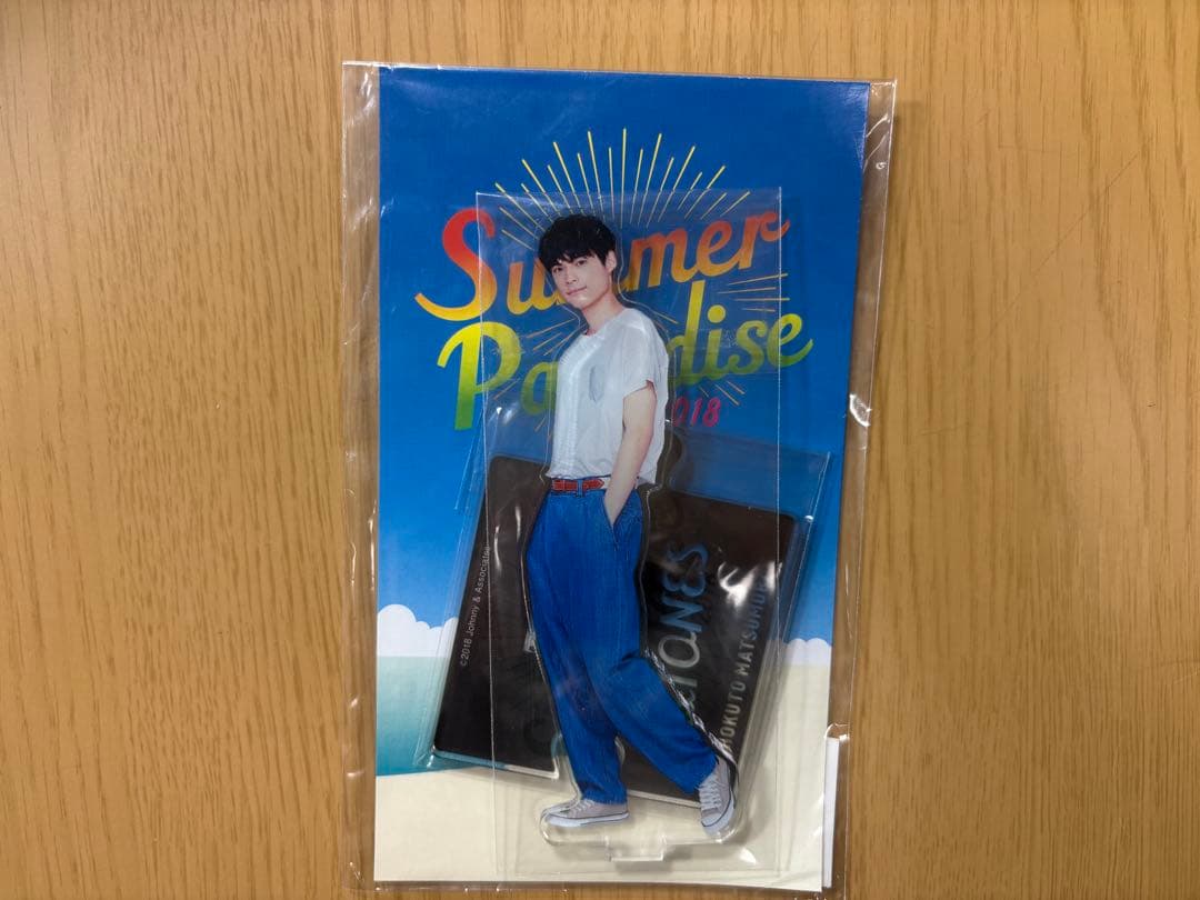 SixTONES松村北斗アクリルスタンド6種、缶バッチ1種