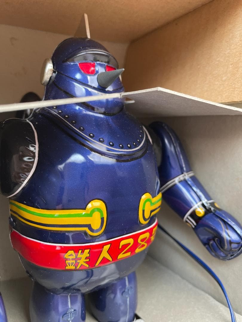 鉄人28号 電動リモートコントロール ブリキ玩具　ビリケン商会