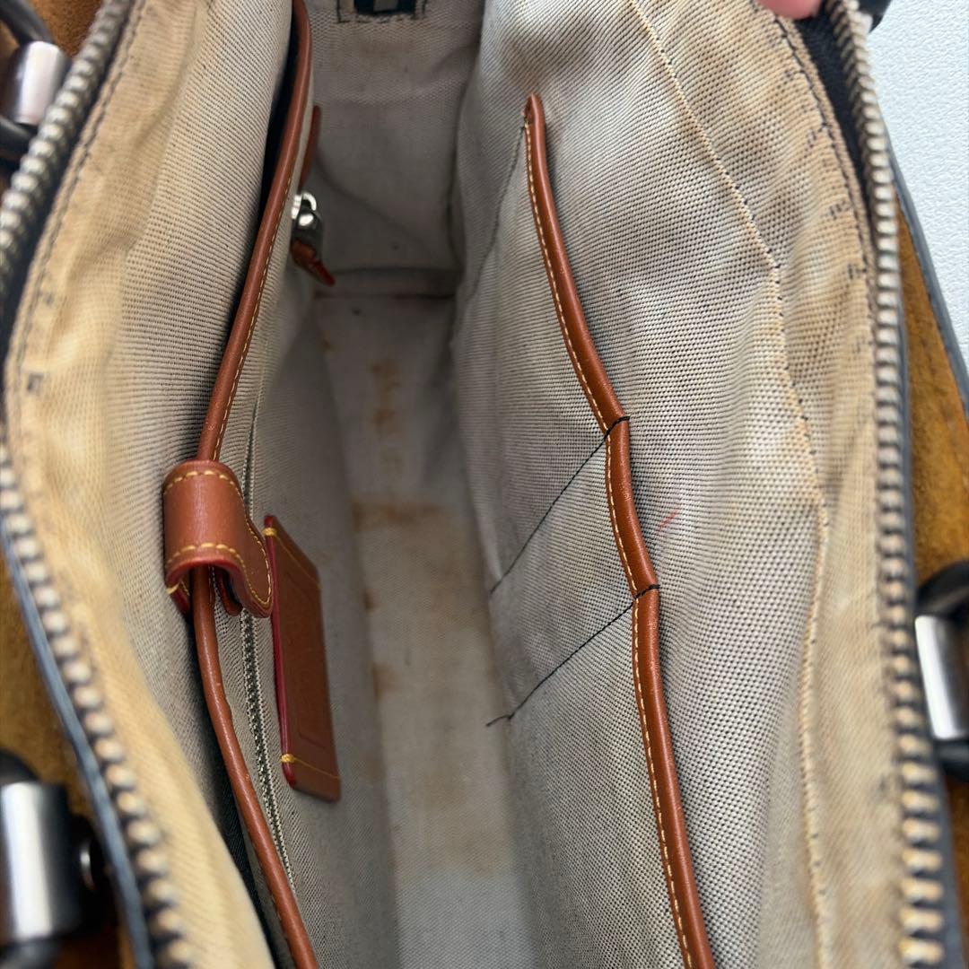 コーチ　ローグ　ブリーフケース　ブラック