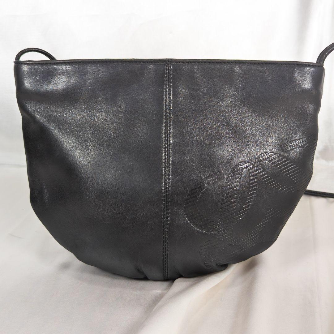 LOEWE ロエベ ナッパレザー ショルダーバッグ アナグラム