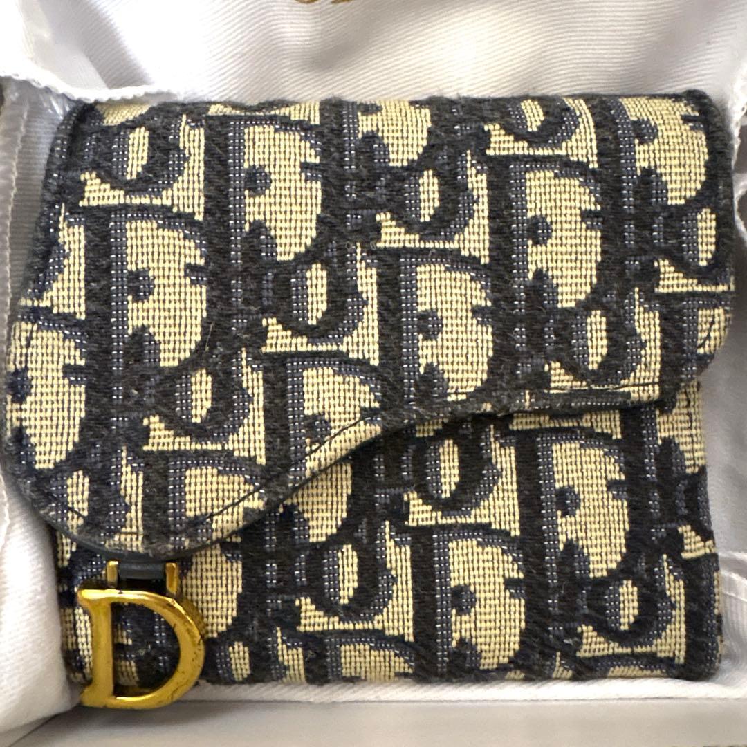クリスチャンディオール折財布
