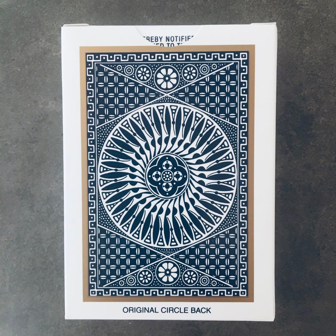 非売品　ジョニーウォーカーブルーラベル　超希少デック入手困難　ゴールドフレーム