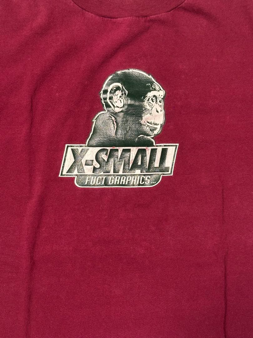 FUCT X-SMALL ファクト Tシャツ 90s